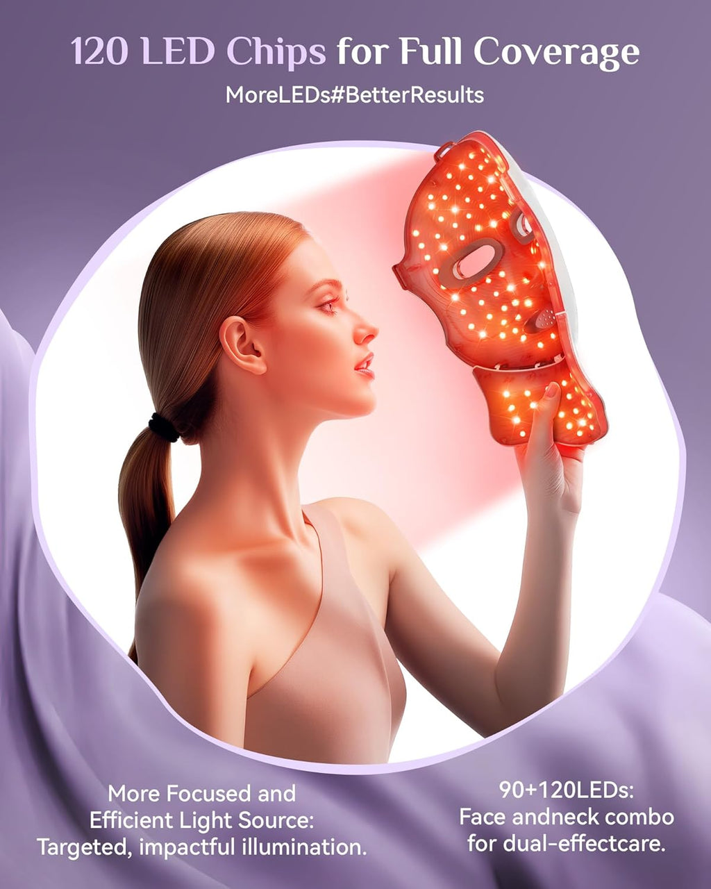 FOLOKE LED Light Therapy Mask