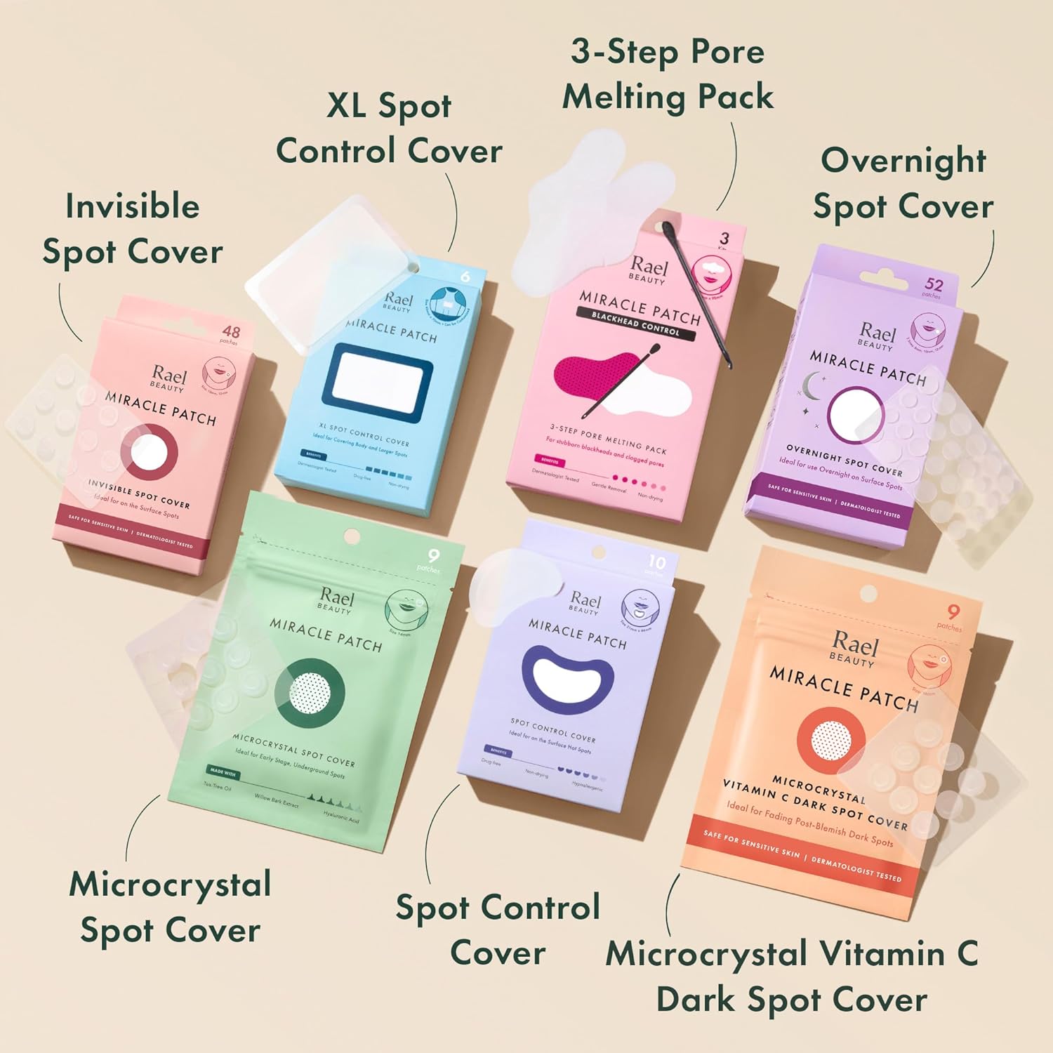 Rael Acne Pimple Patches