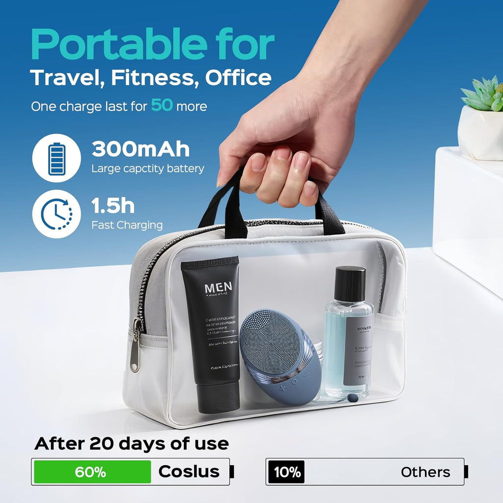 COSLUS Silicone Facial Cleansing Brush