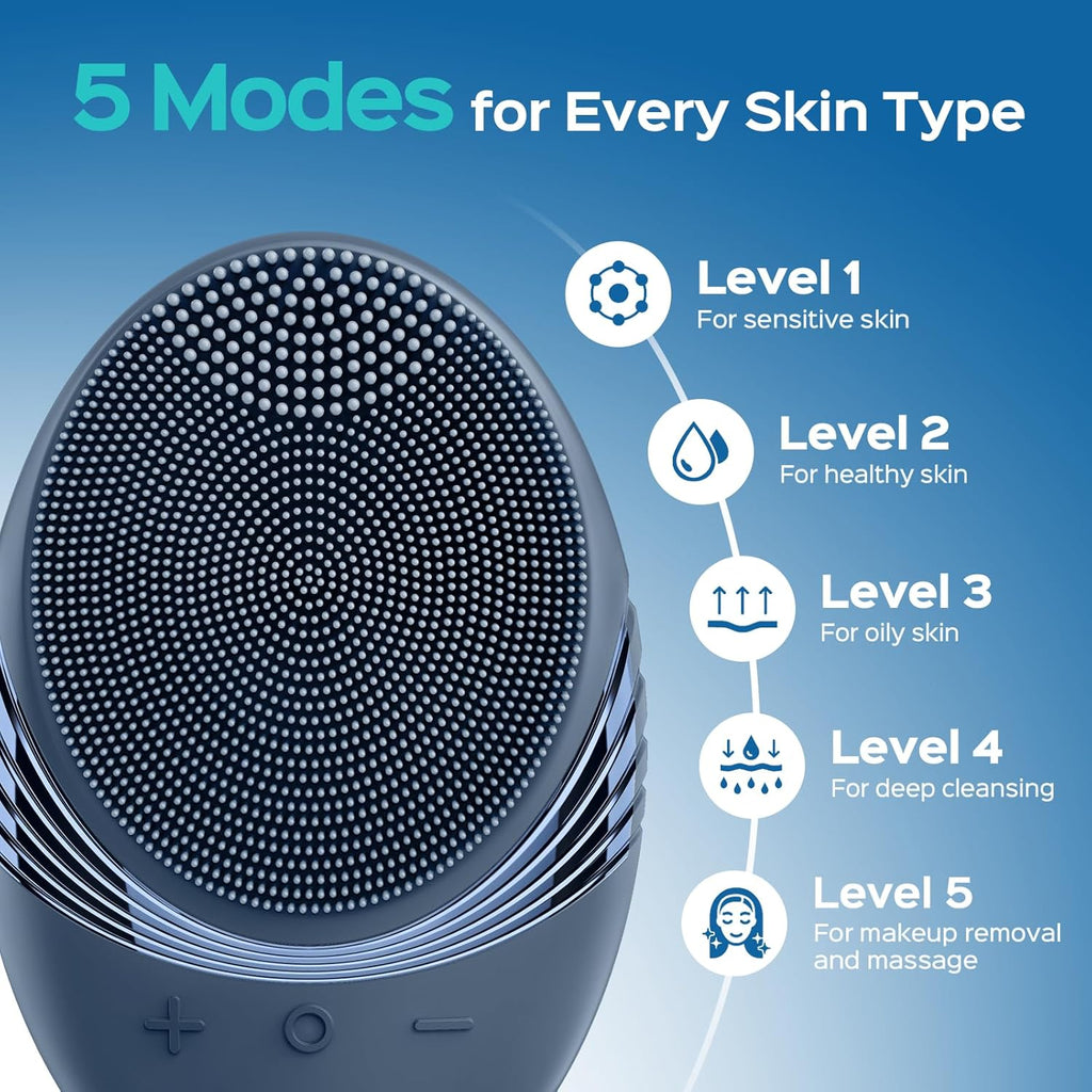 COSLUS Silicone Facial Cleansing Brush